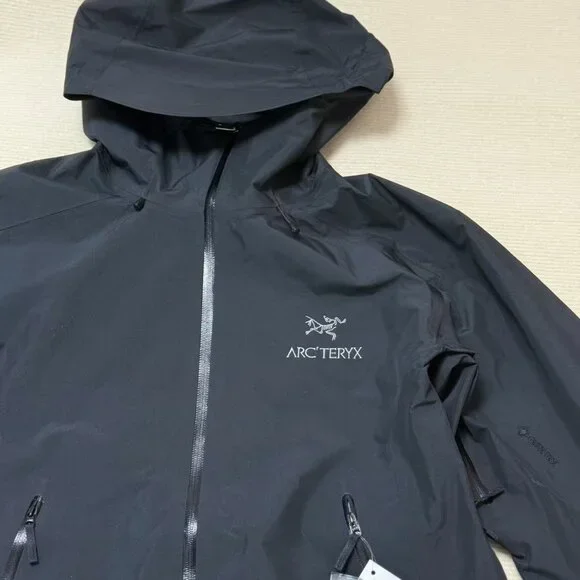 Arc'teryx Beta LT Series Black Rain Jacket